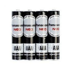 Panasonic 國際牌 3號(AA) 4號(AAA) 錳乾電池 4顆入, 1個, 4號電池(AAA)/4入, 4個裝