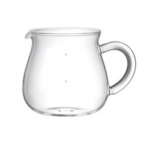 KINTO (킨토) SCS 커피 서버 4컵 눈금 포함 내열 유리 선물 27623, 1개