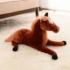 말 인형 소품 장식 대형 인테리어 거실 침실, 1개, G. B 스타일 라이트