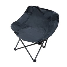 SPE 加寬加厚月亮椅, 1個, 黑色