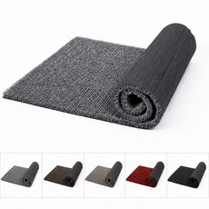 타이탄 코일매트 현관 출입구 업소용 미끄럼방지 발매트 두께15mm 130x150cm, 그레이 투톤, 1개