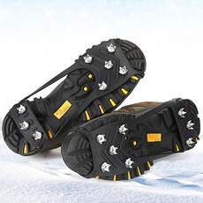 OMT 도시형 아이젠 휴대용 등산 빙판 겨울 눈길 미끄럼방지 도심 스텐 신발 체인, 도시형 아이젠_P8K, 블랙