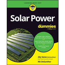(영문도서)Solar Power for Dummies Paperback, English, 9781394382798