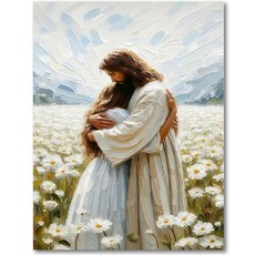 Tree of Life 성인용 십자수 키트 - 초보자 성인용 자수 키트 11 CT 패턴 치수 카운트 십자수 키트 성인용 예술 공예 30.5 x 40.6cm(12 x 16인치), Jesus