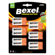 벡셀 프리미엄 알카라인 건전지 AA, 1개, 12개입