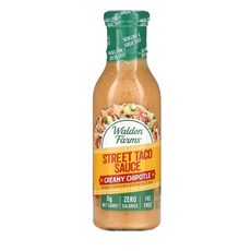 월든팜스 무설탕 스트릿 타코 소스 크리미 치폴레 제로칼로리 355ml, 1개