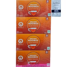 로얄티 ROYAL-T 유기농 루이보스 티 100g x 4개입(손소독젤2ml 증정), 2.5g, 1개, 1개입