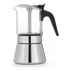 리큅 스테인리스 모카포트 240ml, 250ML LMP-GS240 실버색상, 실버