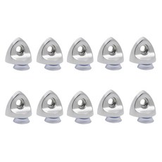 10Pcs 금속 혼합 하트 모양 선반 브래킷 캐비닛 책장 수납과 호환되는 강력한 하드웨어 지원, 1세트, 그림과 같이