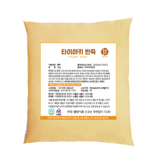 타이야키반죽 5kg 붕어빵 와플 가정용 업소용, 1개
