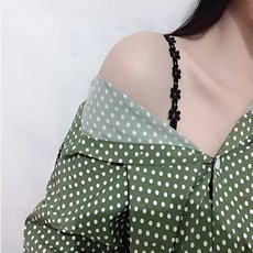 TOROHA 플라워 레이스 브라끈 투명브라끈 3p 한세트