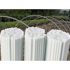 농업용FRP활대 비닐하우스온실지지대 100개 조립식아치 텃밭용기둥, 1개, 7mm 3m 실심봉 10개