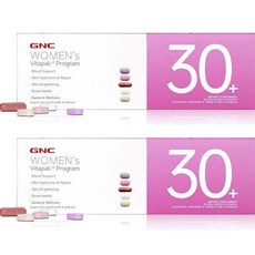 GNC 우먼스 비타팩 프로그램 30+, 30회분, 2개