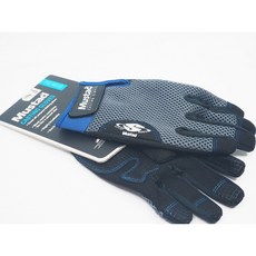 Mustad 船釣防護手套 鐵板波扒專用手套 鐵板手套 船釣手套 釣魚手套 多用途手套, 1個, 船釣防護手套,L
