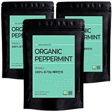 [최상급 원료 수프림] 무아러스 독일 유기농 페퍼민트 # 쿨한 첫모금 # 청아한 피니쉬, 1개, 60개입, 1.2g