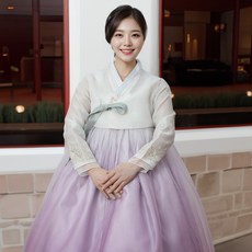 [한복대여] 하비한복 아이보리보라 결혼식 혼주 신부 여성 하객 졸업 돌잔치 행사 한복