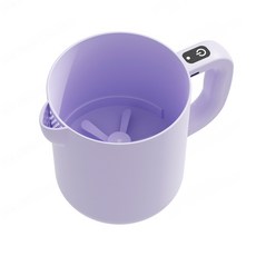 1+1/1 [판매1위!] 가정용 소형 다기능 전기 계란믹서 가정용 계란믹서 필터 거품기 쌀믹서, 자주색, 1L