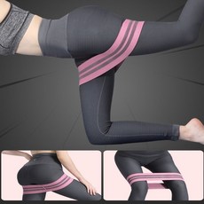 힙업 스쿼트 밴드 하체 근력 강화 밴드 힙밴드, 없음, 1개