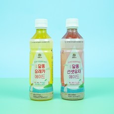 수피랑 달퐁에이드 /선셋유자와 유레카에이드 알뜰형음료, 달퐁선셋유자, 1개, 340ml, 1개입