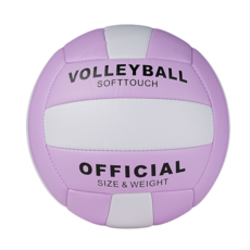 연습용 스타배구공5호 피구공스타 푹신한 초보자용 탱탱볼, 자주색