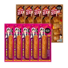CJ 맥스봉 숯불구이맛 핫바 70g X 5개 + 직화구이꼬치바 오리지널 70g X 5개, 1세트, 700g
