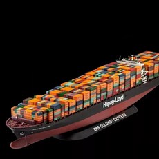 선박 모형 대형 화물선 컨테이너 인테리어 피규어, 1개, 본품