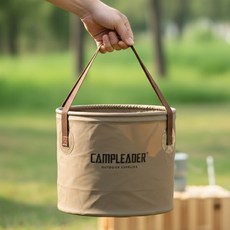 워시 설거지통 바스켓 캠핑 버킷 10L 방수 접이식_2026FW-TR2