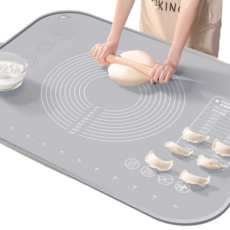 NUVO 두껍게 하다 실리콘 베이킹 매트 반죽 패드, 1개