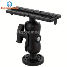 Hqzoomee 카약 로드 거치대 회전 낚시대 거치대 카약 고정 마운트 앵글 브래킷PHTZJ, 블랙