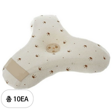 알프레미오 3스텝 유아베개, 왕관패턴, 10세트