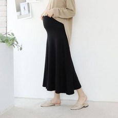 보리맘복대 임산부 롱 스커트 임부복 치마 플레어 롱치마 TA249 159954