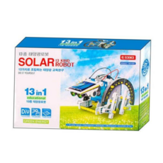 태양광로봇 태양광 로봇 프라모델 조립완구 로봇만들기 13종, 본상품