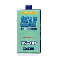 NUTEC NC-78 75W-80 序列式變速箱專用齒輪油 提升換檔順暢度與保護 延長變速箱壽命, 1個