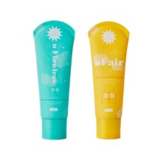 Peachup 蜜桃臀去角質霜清潔組 u Flawless u Fair 私密肌潔淨 120ml, 1組