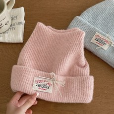 잼뽀니 산본점 주니어 예쁜모자 여성 비니모자 퀄리티좋은 부드러운 겨울모자 9세~15세 추천!!!