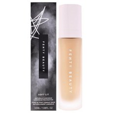 Soft Lit Naturally Luminous 롱웨어 파운데이션 - 140 라이트 웜 옐로우 Fenty Beauty 여성용 - 30.6g(1.1온스) 파운데이션, 295 - 웜 뉴트럴, 30.6g, 1
