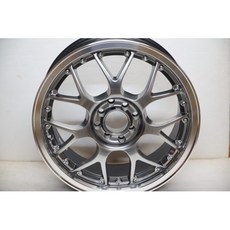 【FK鋁圈】17吋 4/100 B100 黑高亮車邊鋁圈，時尚輕量化設計，多款車型適用，提升操控性能, 1個