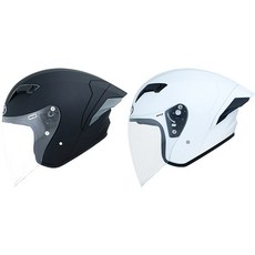 NHK N2 N-2 素色 半罩式安全帽, 亮白