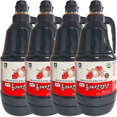 기픈샘 순창 홍게간장 1.8L, 4개