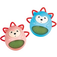 아기 촉각발달 방울소리 고슴도치 오뚝이 오감발달 영유아완구 흔들흔들 오뚜기
