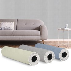 친환경단열벽지 2.5M 로제 접착방한 빈티지방수 붙이는패턴 보온, 친환경단열벽지 로제 입체꽃화이트 2.5M