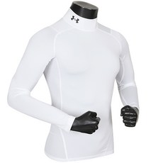 [언더아머] UA 히트기어 아머 컴프레션 목크 긴팔 (1369606-100)