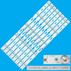 쿠쿠스토어 새로운 8pcs 428MM LED 백라이트 5leds 40 인치 TV 40-LB-M520 40VLE4421BF 2013ARC40, 01 CHINA