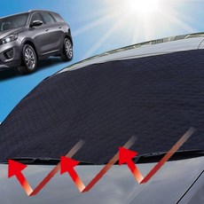 올 뉴 쏘렌토 전용 프론트 윈도우 패밀리 SUV 덮개, 상세페이지 참조