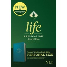 (英文圖書)NLT Life Application Study Bible Third Edition Personal Size (Leatherl... Imitation Leather, Tyndale House Publishers, 英文, 仿皮