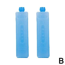 재사용 가능한 젤 냉동 팩 냉장고 아이스 블록 크리스탈 박스 콜드 피크닉 신선 식품 쿨러 물 주입 상자, 04 Small 2PCS