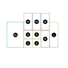 台灣熱銷書桌抽屜收納套裝，可堆疊多隔層化妝收納盒，透明化妝品收納盒，浴室收納, 1個, 10 個\ 套