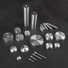 알루미늄 아크릴 다보 상부 하부 볼트, A. 알루비늄 상부 헤드, 01_15x8mm, 1개, A. 알루미늄 상부 헤드