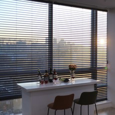 해비체 못없이 우드폼 블라인드 거실베란다창문 40x40