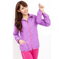 戶外趣 女極輕量防潑水修身可拆帽抗UV防曬外套(PL-15 四色可選)